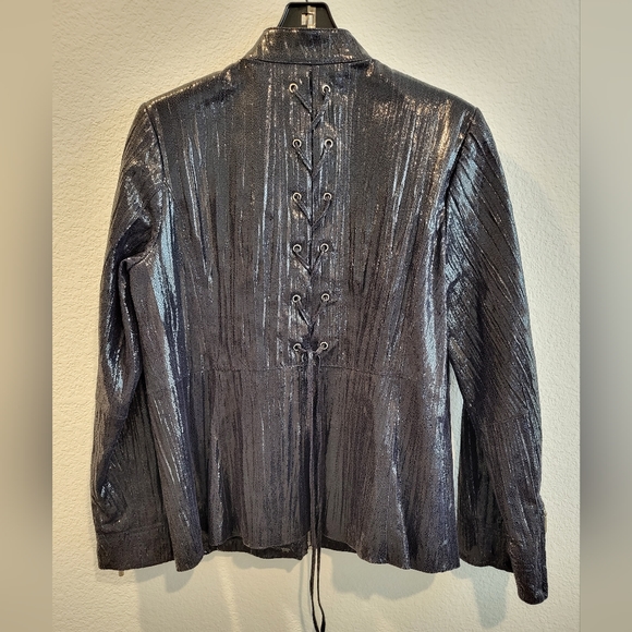 BRADLEY Bradley Bayou Leather Jacket. Size S - Picture 5 of 5